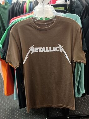 Brown Logo Crewneck T-Shirt - Men